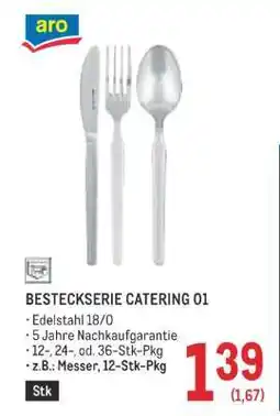 Metro BESTECKSERIE CATERING 01 Angebot