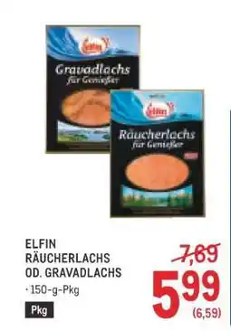 Metro Elfin Räucherlachs od. Gravadlachs Angebot