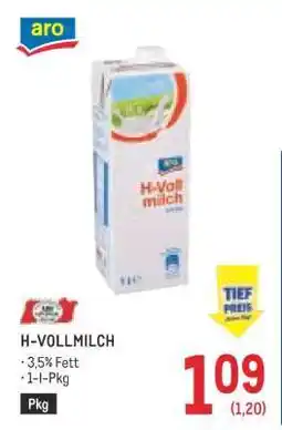 Metro H-VOLLMILCH Angebot