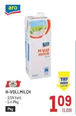 Metro H-VOLLMILCH Angebot