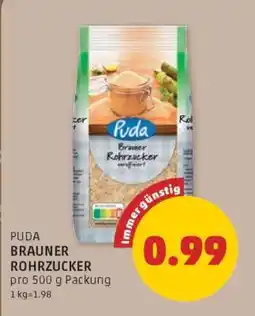 PENNY PUDA BRAUNER ROHRZUCKER Angebot