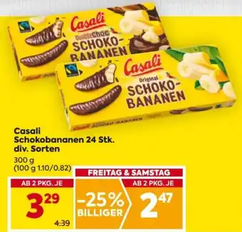 Casali schokobananen
