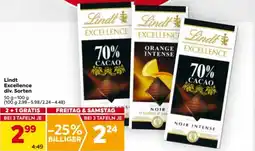 Billa Lindt Excellence Angebot