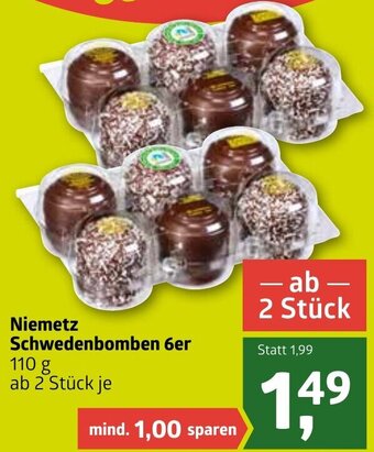 ADEG Niemetz Schwedenbomben 6er 110 g Angebot