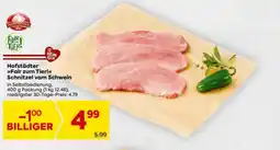 Billa Hofstädter Schnitzel vom Schwein Angebot