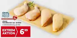 Billa clever Hendlkeulen od. -brüste Angebot