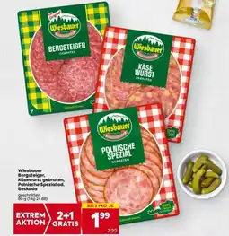 Billa Wiesbauer Bergsteiger Käsewurst gebraten Polnische Spezial Beskada Angebot