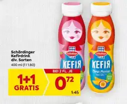 Billa Schärdinger Kefirdrink div. Sorten Angebot