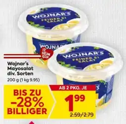 Billa Wojnar's Mayosalat div. Sorten Angebot