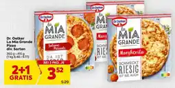 Billa Dr. Oetker La Mia Grande Pizza div. Sorten Angebot