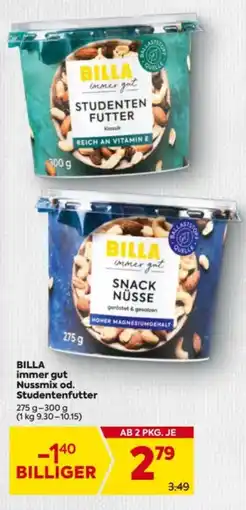 Billa Billa immer gut Angebot