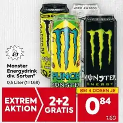 Billa Monster Energydrink Angebot