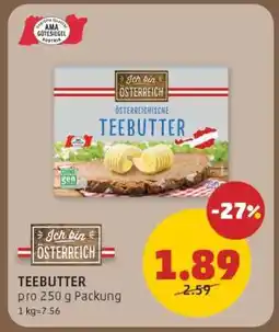 PENNY Teebutter Angebot