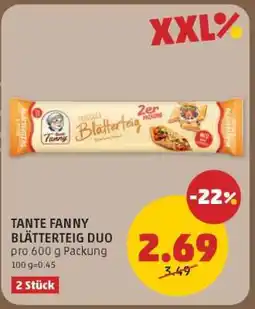 PENNY TANTE FANNY BLÄTTERTEIG DUO Angebot