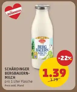 PENNY SCHÄRDINGER BERGBAUERN-MILCH Angebot
