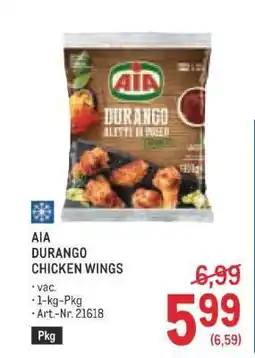 Metro AIA DURANGO CHICKEN WINGS Angebot