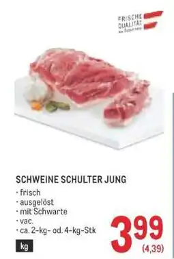 Metro Schweine Schulter Jung Angebot