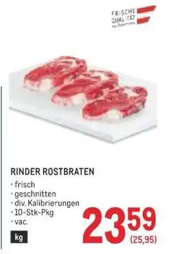 Metro Rinder Rostbraten Angebot