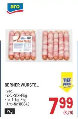 Metro BERNER WÜRSTEL Angebot