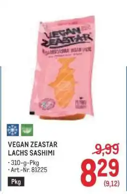 Metro VEGAN ZEASTAR LACHS SASHIMI Angebot