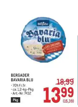Metro Bergader Bavaria blu Angebot