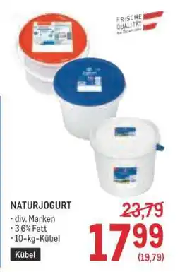Metro NATURJOGURT Angebot