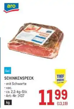 Metro Schinkenspeck Angebot