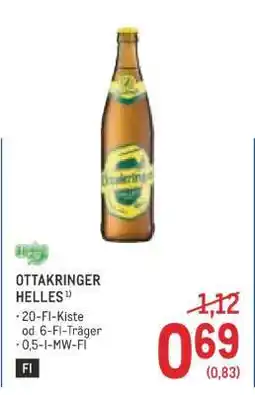 Metro Ottakringer Helles Angebot