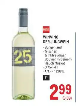 Metro Winvino Der Jungwein Angebot
