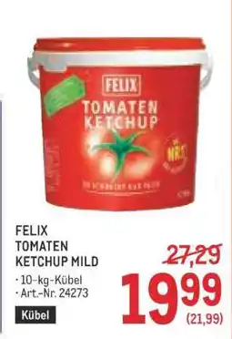 Metro Felix Tomaten Ketchup mild Angebot