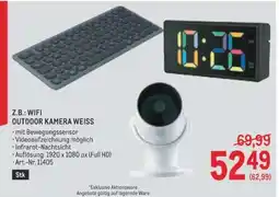 Metro WIFI OUTDOOR KAMERA WEISS Angebot