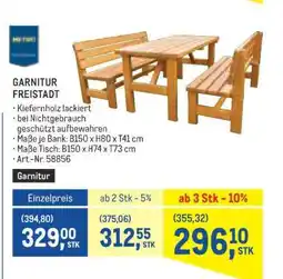 Metro GARNITUR FREISTADT Angebot