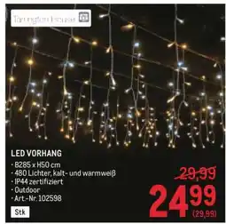 Metro LED VORHANG Angebot