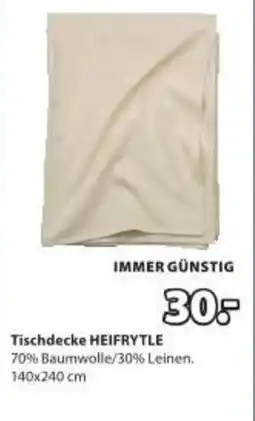 JYSK Tischdecke heifrytle Angebot