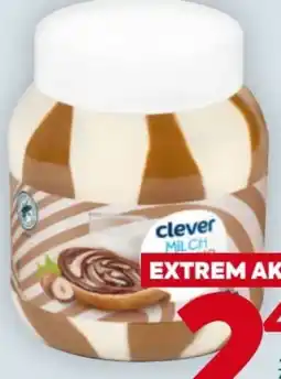 Billa Clever Milch Schoko Creme Angebot