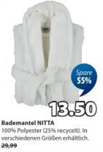 JYSK Bademantel nitta Angebot
