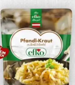 Billa Efko Pfandl-Kraut Angebot