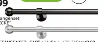 Mömax Premium Living Vorhangstangenset Wand-Decke Angebot