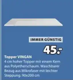 JYSK Topper vingan Angebot