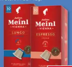 Unimarkt Julius Meinl Kaffeekapseln Angebot