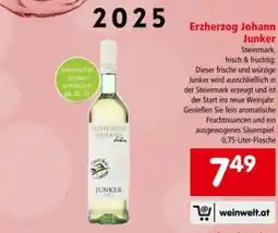 Interspar Erzherzog Johann Junker Angebot