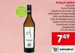 Interspar Krispel Junker Angebot