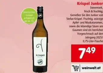 Interspar Krispel Junker Angebot