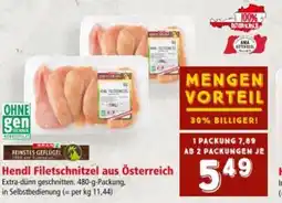 Interspar Hendl Filetschnitzel Angebot