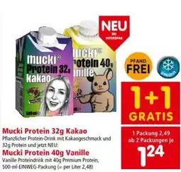 Interspar Mucki Protein Kakao Angebot