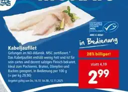 Interspar Kabeljaufilet Angebot