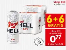 Interspar Stiegl Hell Angebot