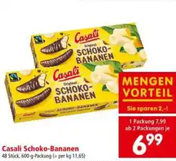 Interspar Casali Schoko Bananen Angebot