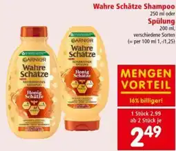 Interspar Wahre Schätze Shampoo oder Spülung Angebot