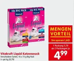 Interspar Vitakraft Liquid Katzensnack Angebot